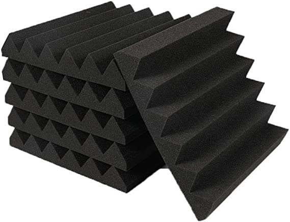 48 Pack Black Acoustic Foam Panels - EffizoJobs